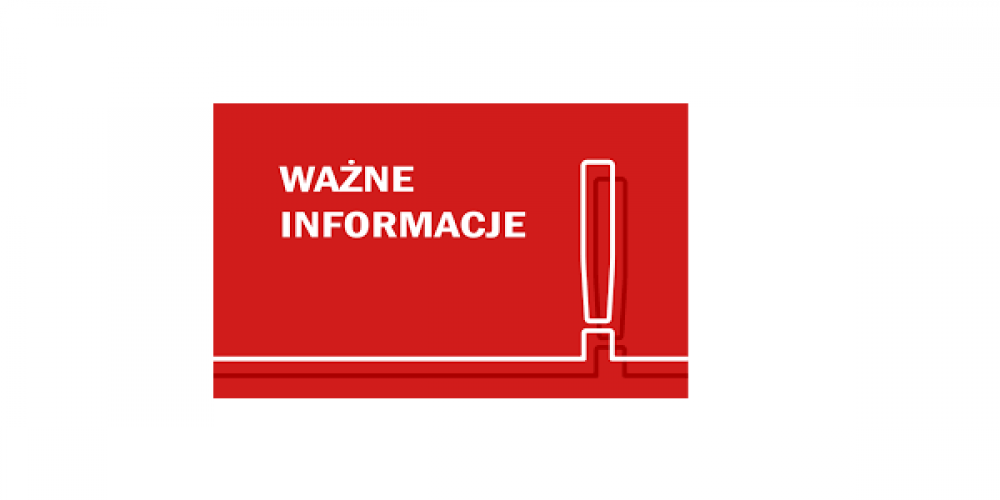 Ważne informacje