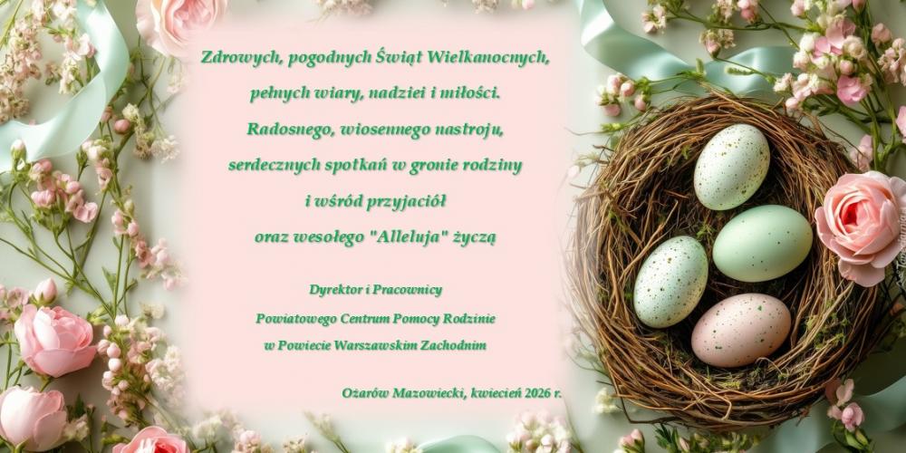 ŻYCZENIA WIELKANOCNE